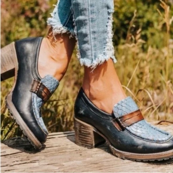 Freebird by Steven Shoes - FREEBIRD by Steven Bristol in blue multi - Size 9